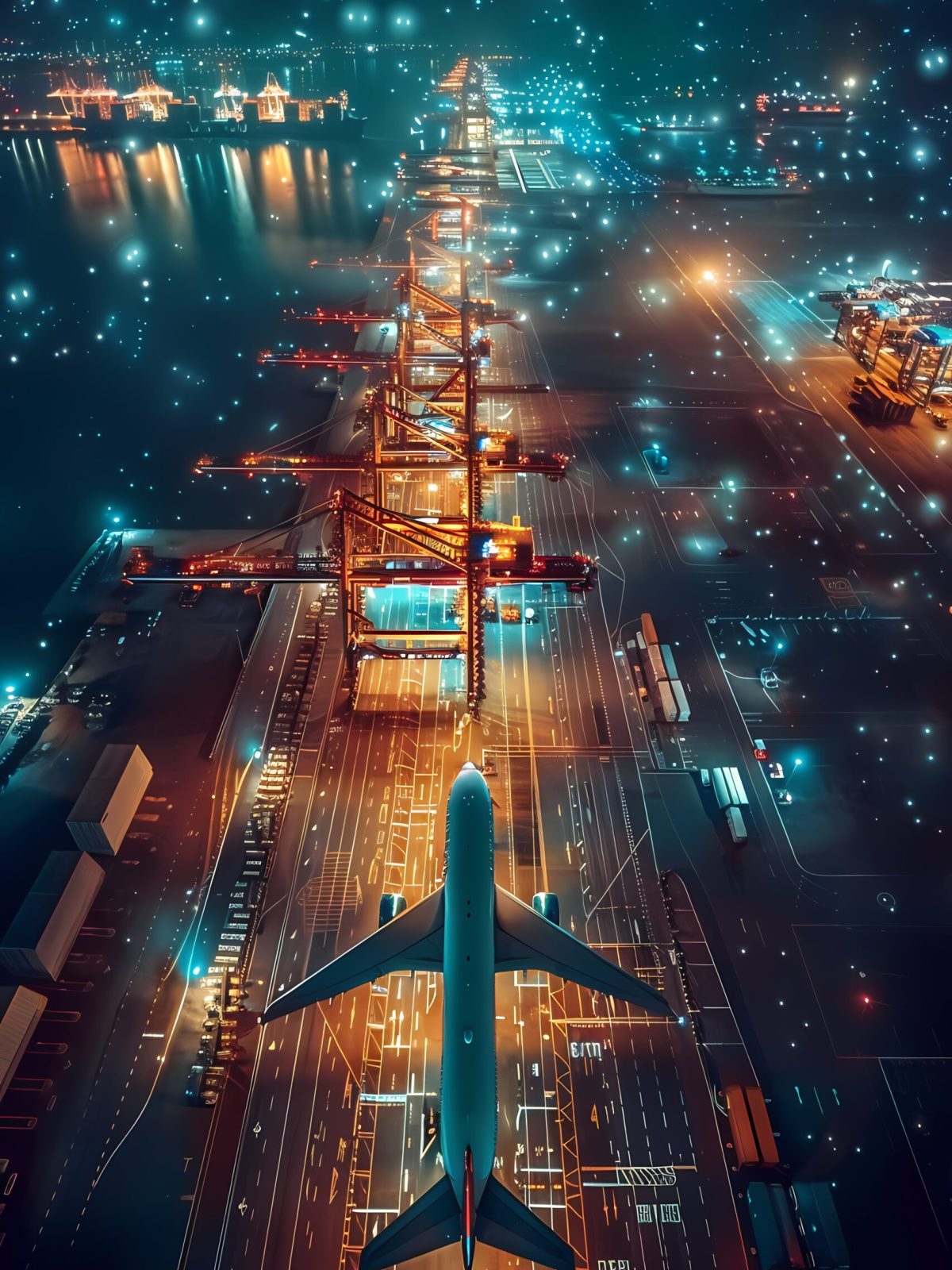 logistics-means-transport-together-with-technological-futuristic-holograms logistics-means-transport-together-with-technological-futuristic-holograms